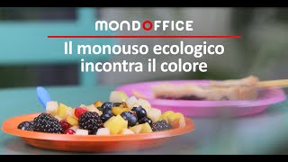 Il monouso ecologico incontra il colore!