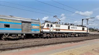 Amritsar to Bandra Terminus (12926) Paschim SF Express | Eng : BRC/WAP-7 | Indian railways.