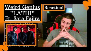 Weird Genius - "Lathi" ft Sara Fajira [REACTION] | OMG!! HE ATE GLASS!!!