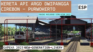 ARGO DWIPANGGA CIREBON - PURWOKERTO | TRAINZ SIMULATOR INDONESIA