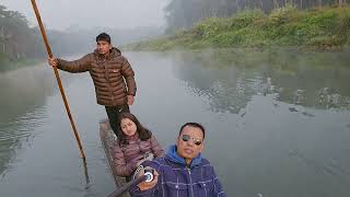 Mesmerizing river boating #boating #raptinadi #nepal