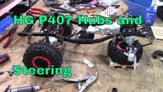 HG P407 Hubs and Steering