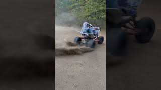 Yfz450 donuts almost ends bad!?!