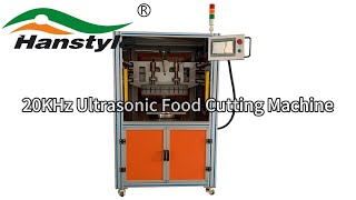 High Precision Fast Speed 20KHz Ultrasonic Food Cutting Machine For Frozen Cakes