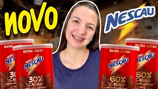 NOVO NESCAU 30% CACAU E NOVO NESCAU 60% CACAU - FICOU BOM??