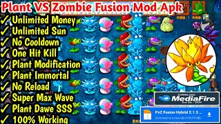 Update!! Plant VS Zombies Latest Mod Apk 2024 | PVZ Fusion Mod APK V2.1.3 [Unlimited Sun, No Reload]