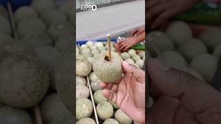 Mouth Watering Street Food Tasty Masala Wood Apple #shortsfeed #shorts #lifestylefoodreview