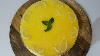 تشيز كيك بالحامض 🍋🍋مكونات بسيطة والمذاق رااااائع 😍