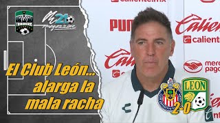 El Club León... alarga la mala racha