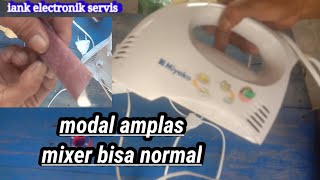 modal amplas mixer miyako bisa normal kembali