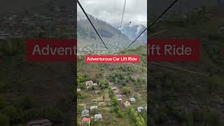 Dangerous but adventurous Arang Kel Cable Car lift Ride.