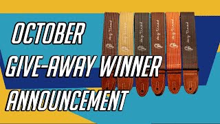 Project update and winner announcement for October!