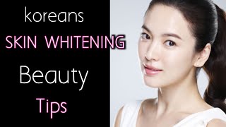 || Skin tone whitening tan removal koreans skin secret beauty tips ||