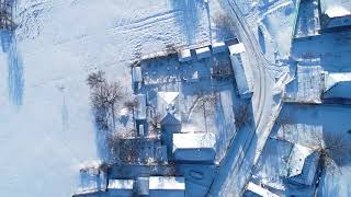 Filmare de iarna cu drona in Comuna Vorona, Judetul Botosani | Drone in air