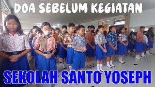 | DOA SEBELUM KEGIATAN | Lomba Bulan Bahasa 2023 | SMP Santo Yoseph - Harvest City, Bekasi |