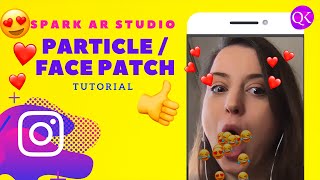 SPARK AR Tutorial Particle [Patch Editor: Mouth Open, Blink, Eyelid]