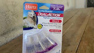 Hartz Ultra Guard Dual Action Topical for Dogs & Puppies Product Review and Use