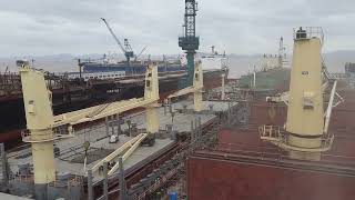 Dry dock @ Huafeng Shipyard!.