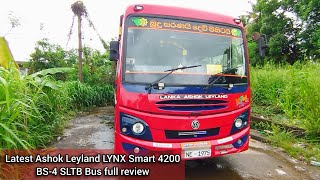 New Ashok Leyland LYNX Smart 4200 Small BS-4 SLTB Bus Full Review