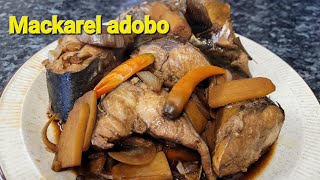 Mackerel Adobo .Isda adobo