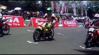 Road race kejurda Motoprix  purwokerto start