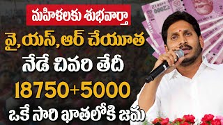 వైస్సార్ చేయూత చివరి తేదీ!YSR Cheyutha Apply last date extended||ysr aasara||ap pension