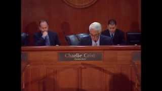 Governor Charlie Crist restoring Civil Rights to Non-Violent Ex-Felons