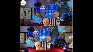 The Boss Baby Theme Decor 👶@sp.event.management22 #birthday #happybirthday #birthdaygirl #birthday