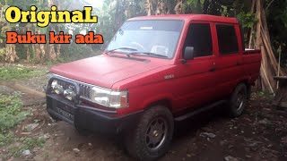 Kijang double cabin tiga pintu, original thn 94 || lengkap ada buku kir