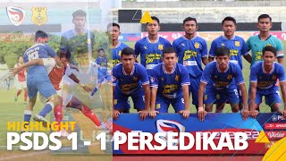 PSDS 1 - 1 PERSEDIKAB KEDIRI (HIGHLIGHT & DOCUMENTARY)