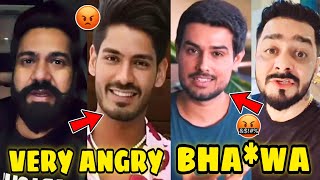 Rajveer Fitness Very Angry On Digvijay Rathee | Hindustani Bhau Angry On Dhruv Rathee