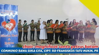 Koor Pujian Magnificat Santo Petrus, Komunio Bawa Suka Cita -  Cipt: RD Fransiskus Tatu Mukin, Pr