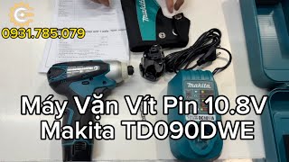 Máy Vặn Vít Pin 10.8V Makita TD090DWE| 10.8V Cordless Impact Driver| Công Cụ Máy Móc