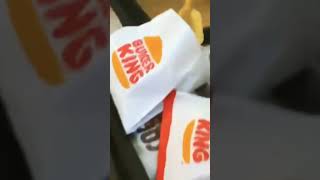 WHOPPER BURGER ? #food #viral #shortvideo #asmr #burgerking #ytshorts #yummy