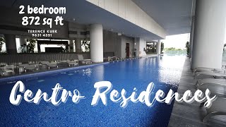 Singapore Condominium at Centro Residences | 2 Bedroom