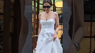 Model malika Arora spotted in white dress #malaikaarora #model #viralvideo #trendingshorts