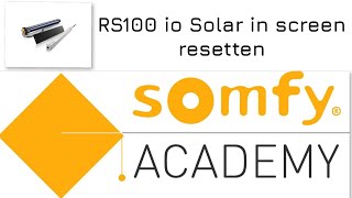 RS100 Solar motor resetten aug 2024