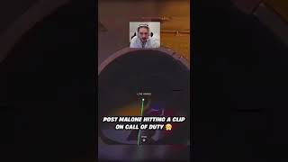 post Malone playing call of duty 😂#postmalone #shorts #short #celebritygossip