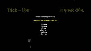 Periodic table याद करने की trick Most imp gk for exam#mpsc #learn #gk #facts #education #shorts #all