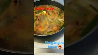 Sinigang na hipon..Asim sarappp🥴 #pinoyfood #lutongpinoy