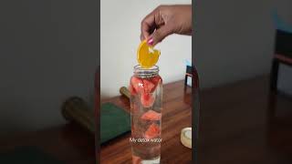 Gift to my body /Detox water#ytshorts #shorts #yt #detox #chia #healthy