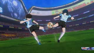 CAPTAIN TSUBASA   :  Highlight    Argentiniens  Zwillingsschuss