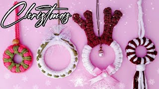 💥#EP4 | 4 Creative Wreath Covering Ideas for Christmas 🎄