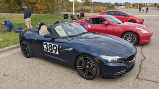 MSCC AutoX #7 - 10/23/22 - BMW Z4 sDrive35i - Best Laps Comparison