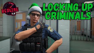 Locking up Criminals - RedlineRP #roadto3k