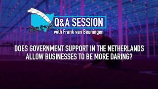 April Lunch Q&A - Does Netherlands' government support allow businesses to be more daring?