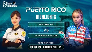 HIGHLIGHTS | SAVANNAH EASTON VS SILVIANA LU | WOMEN WORLD 10 BALL 2024