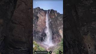 Angel falls Venezuela 😱 #googlemap #secretplace