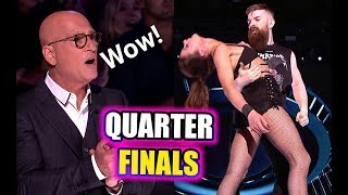 Billy & Emily's Scary Deadly Act on AGT 2017 QUARTER FINALS  Talent Geeks