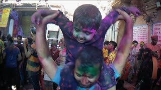 Sri Radha Rani Temple Barsana | Holi Celebration in Barsana | Holi in Radharani Mandir Barsana